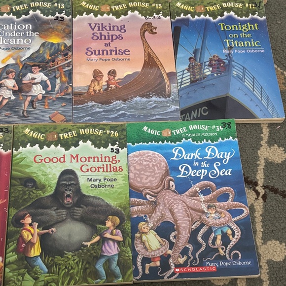 Magic Tree House Paperback Set of 17 Books for Kids - Picture 8 of 13
